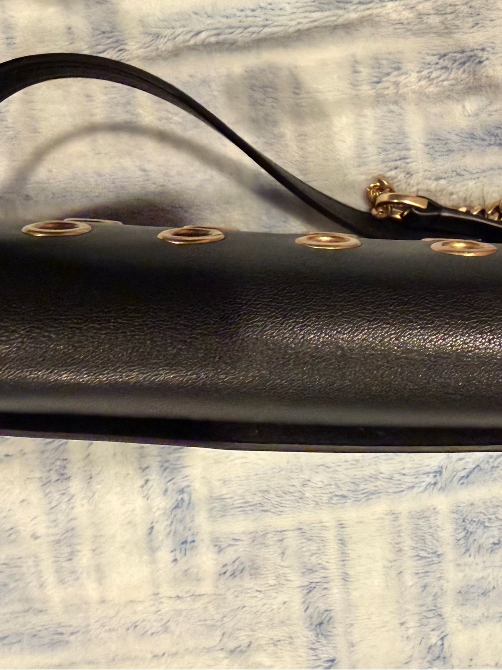 AllSaints Mila Eyelet Leather Crossbody Bag - Picture 11 of 11